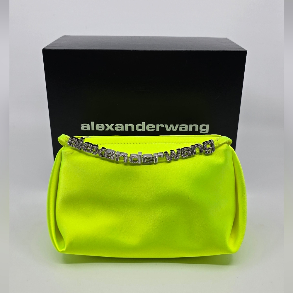 Alexander Wang Marquess Micro Shoulder Bag Soft Glowstick